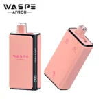 Vape jetable WASPE Double Flavor 100K Pro Puffs aux arômes de cerise-cola et de myrtille glacée - 100vaping