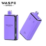WASPE Double Flavor 100K Pro Puffs – Cigarette électronique jetable aux arômes « Raisin glacé » et « Kiwi-Pastèque glacée » – 100vaping