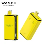 WASPE Double Flavor 100K Pro Puffs Fraise-Banane et Pêche juteuse glacée - Cigarette électronique jetable - 100vaping