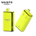 WASPE Double Flavor 100K Pro Puffs – Cigarette électronique jetable aux arômes Triple Melon Ice et Fraise-Kiwi – 100vaping
