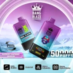 Bang Blaze 50K Puffs Dual Flavor Rechargeable Vape – Blueberry Raspberry