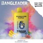 Bang Leader 32K Puffs Disposable Vape Rechargeable – Banana Ice