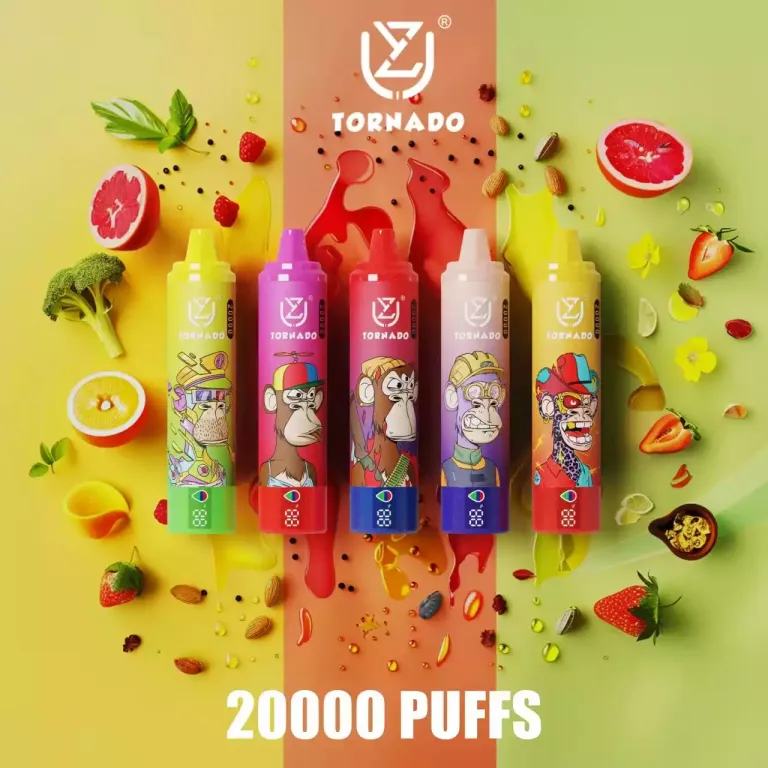 UZY Tornado 20 000 bouffées – Cigarette électronique jetable