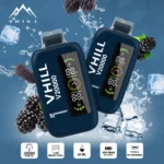 VHILL 20 000 bouffées – Cigarette électronique jetable « Blackberry Ice »