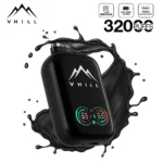 VHILL 32 000 bouffées – Vape jetable « Black Dragon Blood » à écran intégral