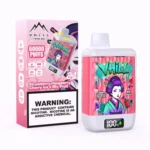 VHILL TWINS 60 000 bouffées – Mélange de fruits (fraise, framboise, cerise et glace) – Cigarette électronique jetable
